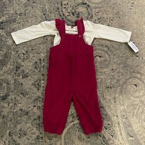 NWT Carters glitter jumpsuit